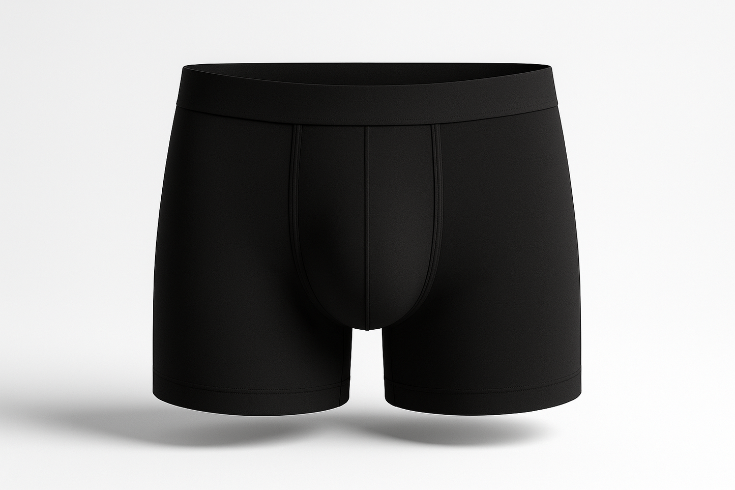 Modern siyah erkek boxer