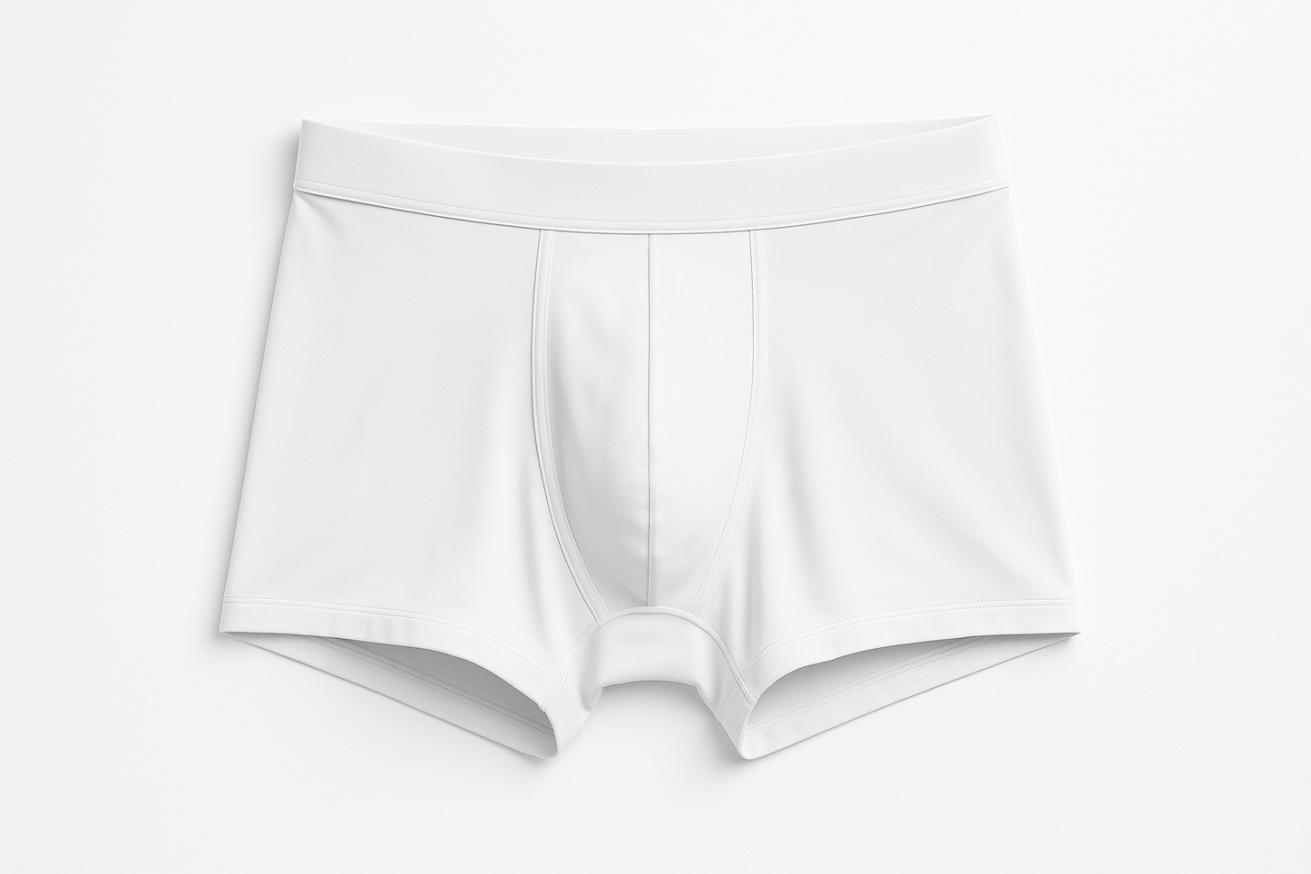 Modern beyaz erkek boxer